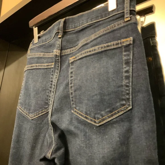 (Lori) GAP Blue Flare Wide Leg Jeans with Vintage Charm - Picture 6 of 10